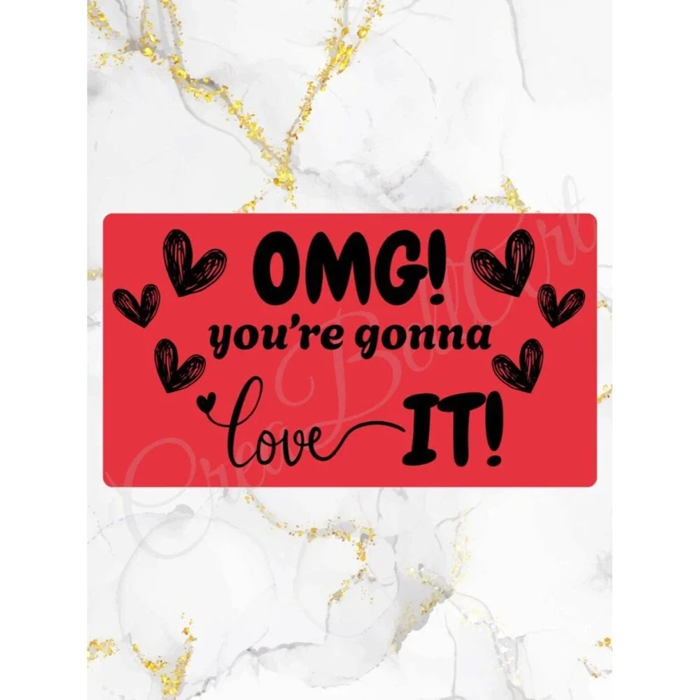 100 Thank you Stickers for Packaging | Small Business Labels
